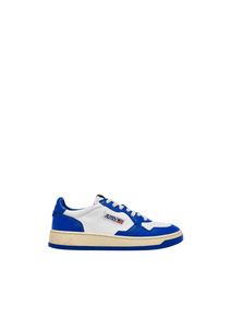 Autry sneakers pelle bicolore bianco blu AULWWB15
