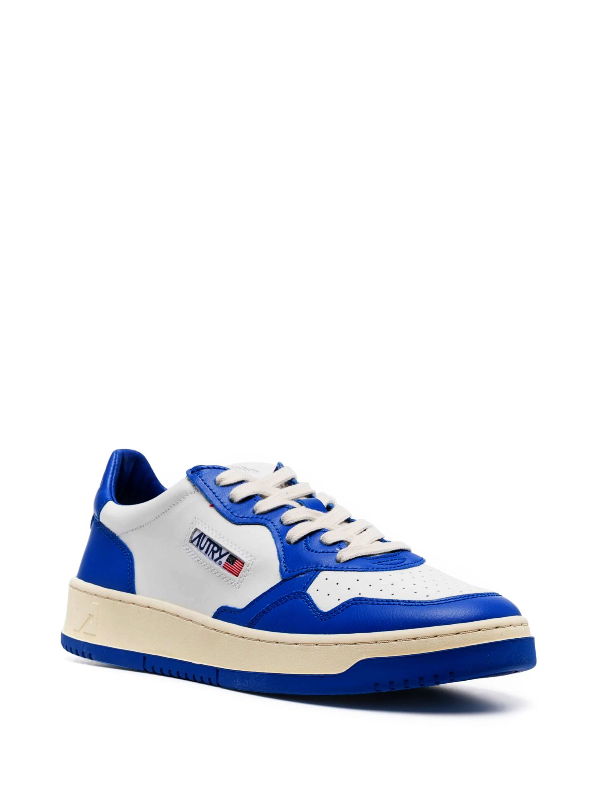 Autry sneakers bicolore bianco bluette - AULMWB15