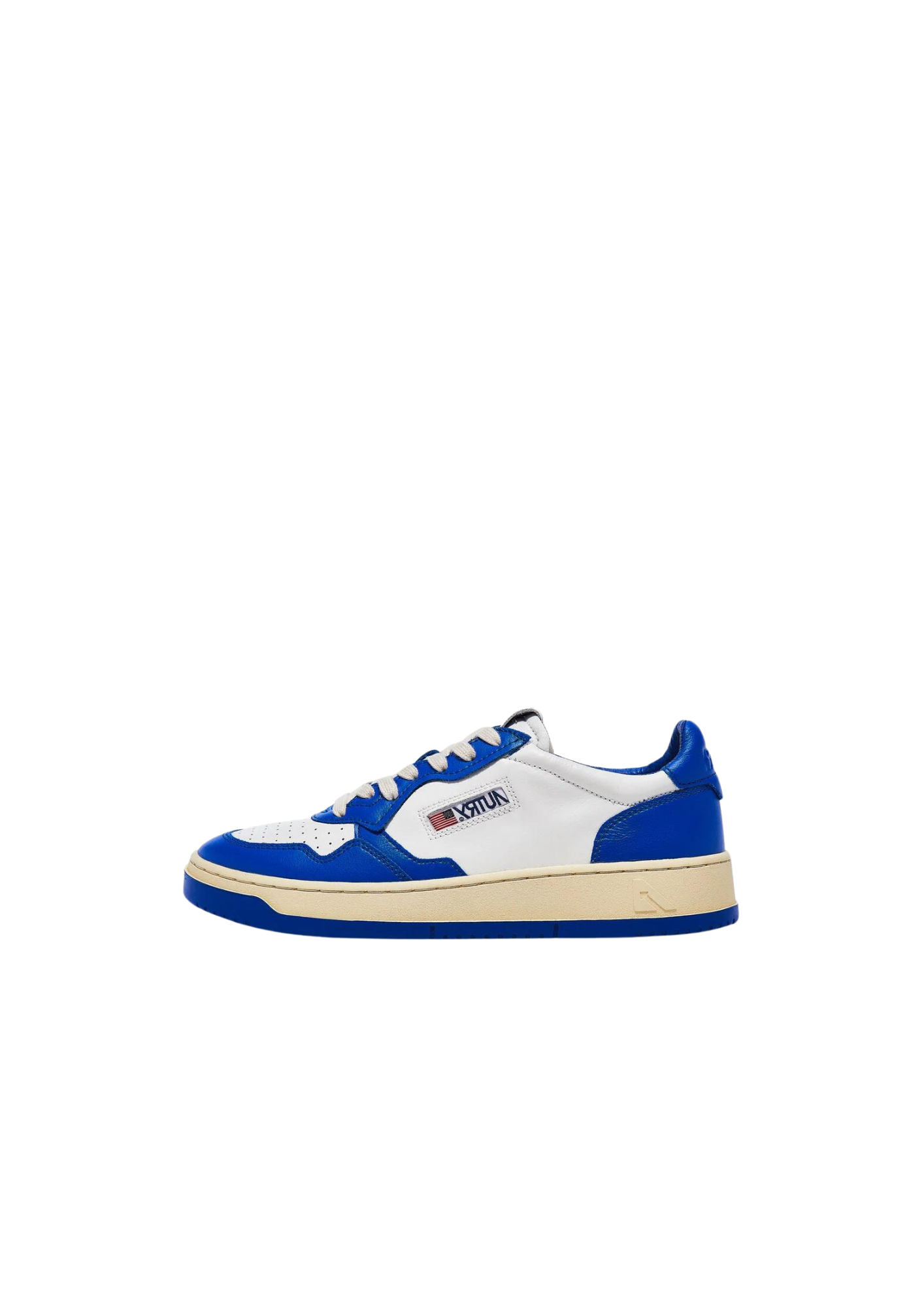 Autry sneakers pelle bicolore bianco blu AULWWB15