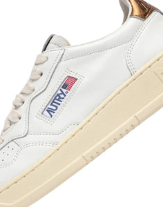 Autry sneakers bianco bronzo ll61