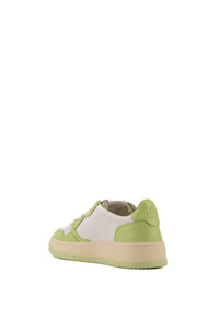 Autry sneakers bicolore pelle bianco verde AULWWB42