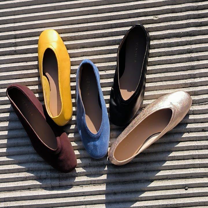 Ballerina pelle / suede