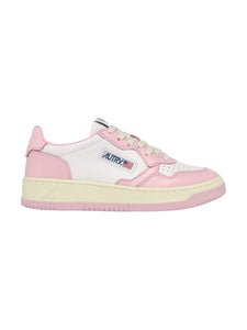 Autry snakers bicolore bianco rosa AULWW37