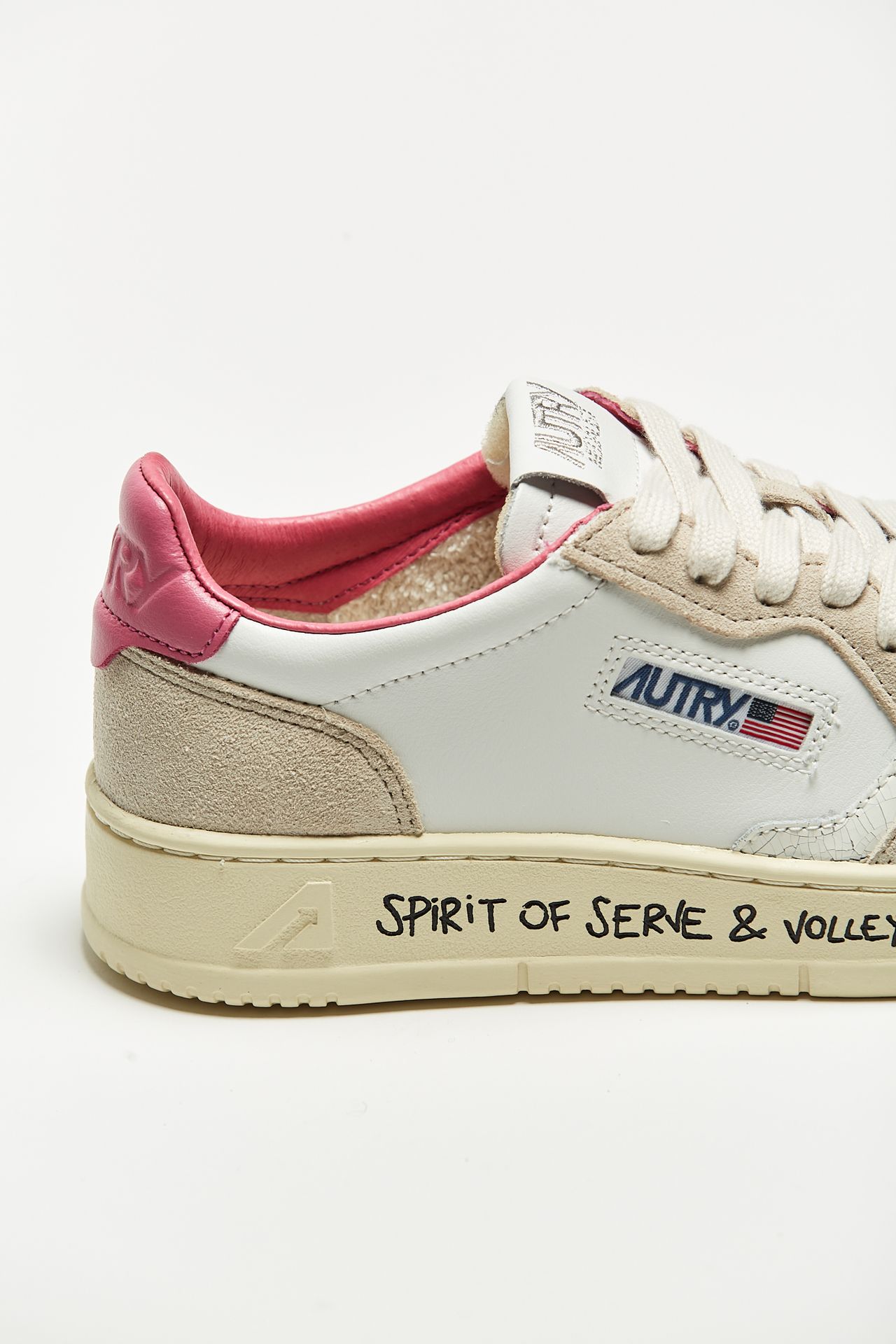 Autry volley suede fucsia vy04