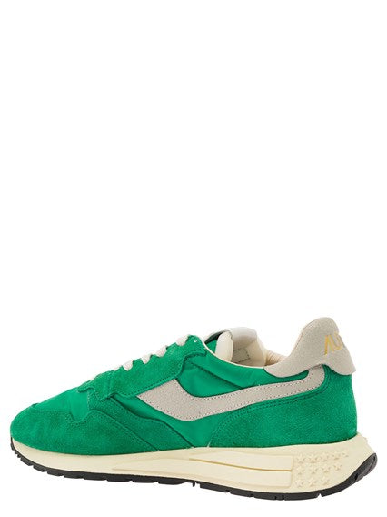 Sneakers Autry reelwind bianco verde