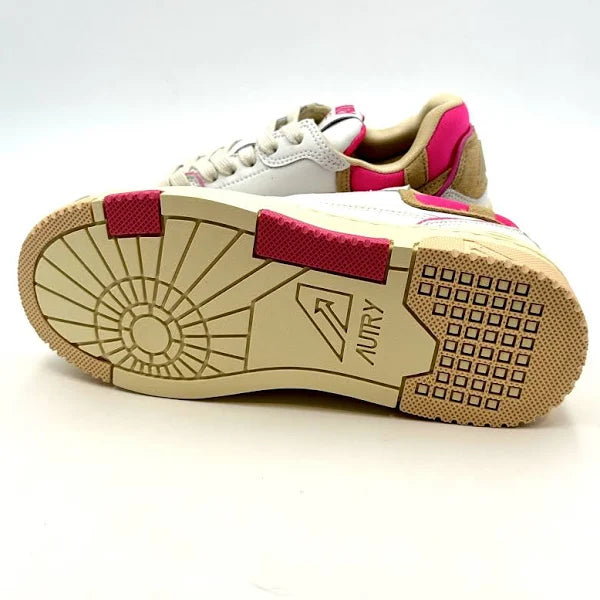 Sneakers CLC  Autry bianco rosa