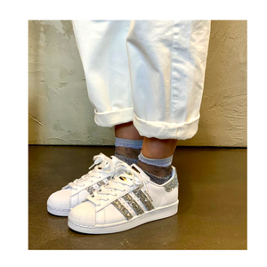 ADIDAS SUPERSTAR CON GLITTER ARGENTO Arsenal Donna