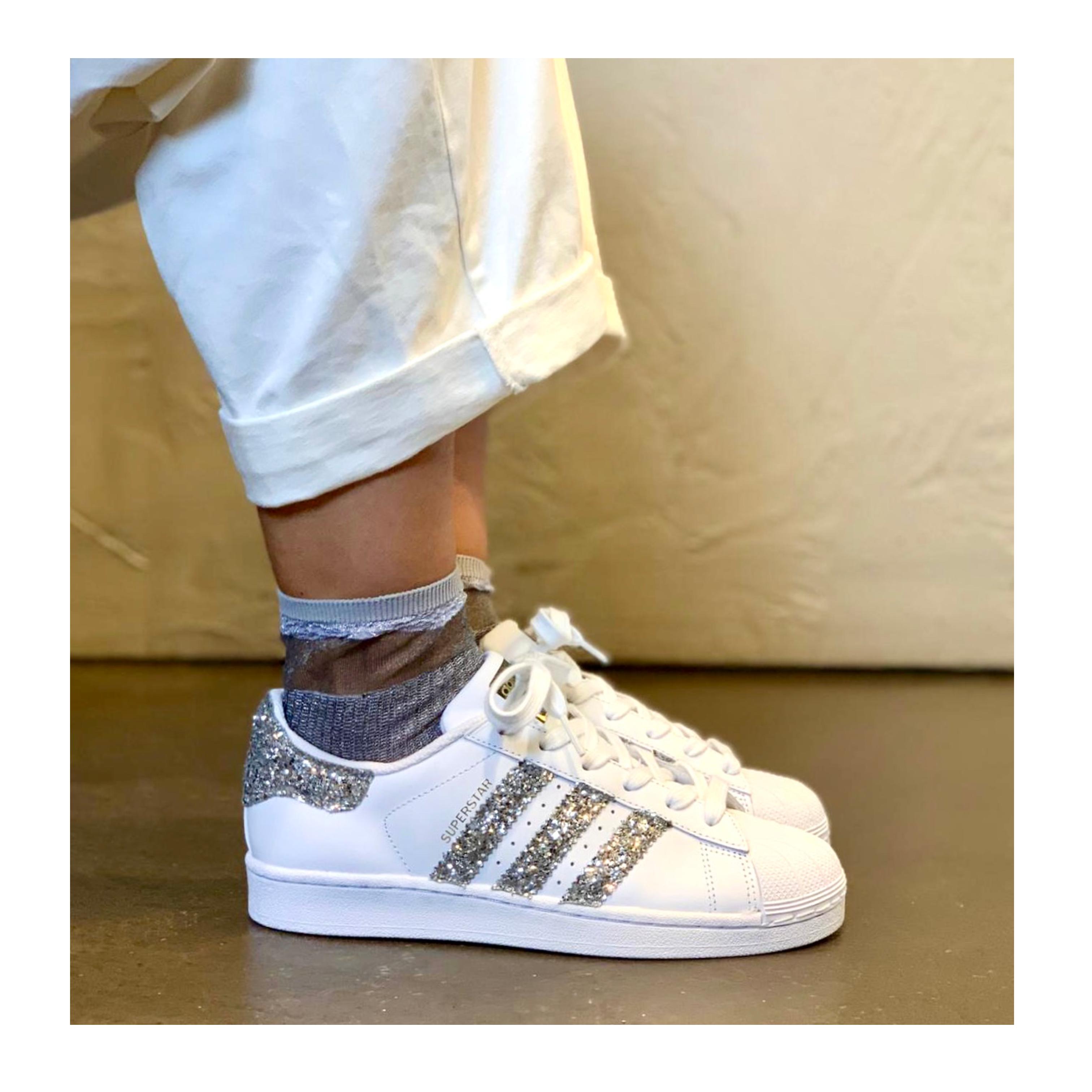 Adidas superstar 80s donna argento hotsell